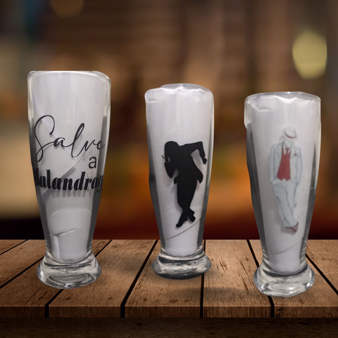 Tulipa de chopp Malandragem