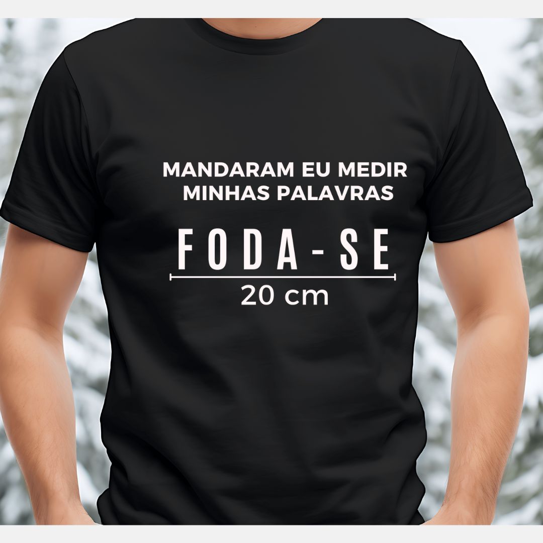 Camisa Preta 100% Algodão